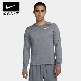 【30%OFFクーポン対象】ナイキ Dri-FIT マイラー メンズ ロングスリーブ ランニングトップ nike 通気性 aj7569-085 プレゼント 長袖 ウェア cpn30 mtm 25cpn