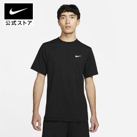 ナイキ ユニバーサル コア S/S トップnike ジム＆トレーニング ウェア トップス パーカー メンズ UVカット dv9840-010 アウトドア 半袖 フィットネス 黒 白 父の日 ギフト プレゼント Tシャツ mtm