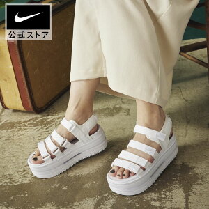 【40%OFFクーポン対象 10.28 0:00〜10.31 23:59】ナイキ アイコン クラシック ウィメンズサンダル NIKE シューズ ライフスタイル サンダル Sportswear レディース 厚底 スポーツ SU23 白 靴 dh0223-100 アウト