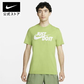 【30％OFFクーポン対象】ナイキ NSW JDI スウッシュ S/S Tシャツ FSnike SU23 ウェア トップス Tシャツ メンズ dx1990-332 プレゼント 半袖 cpn30 白 緑