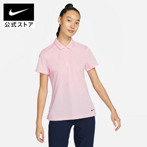 ナイキ Dri-FIT ビクトリー ウィメンズ ゴルフポロ NIKE レディース ウェア SU23 トップス 通気性 dh2310-69050 ピンク 半袖 ポロシャツ ゴルフウェア 普段着