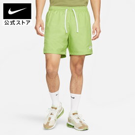 【20％OFFクーポン対象】ナイキウェア メンズ ウーブン フロー ショートパンツnike SU23 ar2383-332 プレゼント cpn20 白 緑