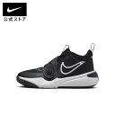 【40%OFFクーポン対象 6.11 18:00〜6.20 23:59】ナイキ チーム ハッスル D 11 ジュニア バスケットボールシューズ NIKE シューズ Kids キッズ スニーカー FA23 黒 靴 バッシュ dv8996-002 ミッドカット 部活 通学 白