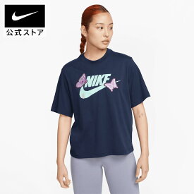 ナイキ ウィメンズ NSW OC 1 ボクシー S/S Tシャツnike ライフスタイル ウェア トップス Tシャツ レディース FA23 fd2526-410 アウトドア 半袖 母の日 ギフト プレゼント cpn30 mtm