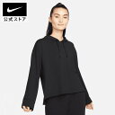 【クリアランス価格】ナイキ Dri-FIT ウィメンズ フリース パーカー NIKE ジム トレーニング ウェア トップス サステナビリティ Dri-FIT Womens レディース FA23 通気性 dm7034-010 あったか 長袖 フィットネス 黒