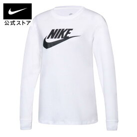 【30%OFFクーポン対象】ナイキ ウィメンズ NSW ESNTL ICN FTRA L/S Tシャツnike ウェア トップス Tシャツ レディース FA23 dv6111-100 長袖 黒 白 ロンT 母の日 ギフト プレゼント cpn30 mtm 25cpn