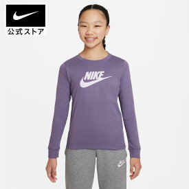 【40%OFF】ナイキウェア ジュニア (ガールズ) ロングスリーブ Tシャツnike HO23 cz1260-553 キッズ 女の子 長袖 部活 通学 女の子 #楽天ナイキSS2406 mtm