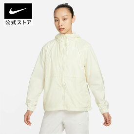 ナイキ スポーツウェア エッセンシャル レペル ウィメンズ ウーブン ジャケットnike HO23 dm6180-113 レディース アウター 防寒 プレゼント アウトドア パーカー あったか 白 母の日 ギフト fp15