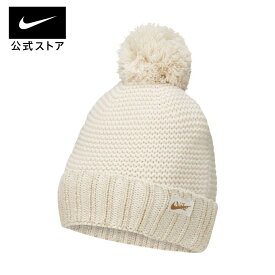 【15%OFFクーポン対象】ナイキ ウィメンズ NSW シーズナル ビーニー POM FSnike 帽子 ニット帽 HO23 do8199-104 ヘッドウェア 15cpn mt30 mtm