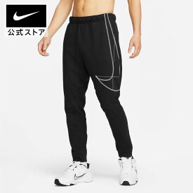 ナイキ Dri-FIT メンズ フリース テーパード ランニングパンツnike HO23 dq6615-010 トレーニング longlength フィットネス ウェア 黒 白 父の日 ギフト プレゼント mt30