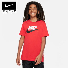 【30%OFFクーポン対象】ナイキ YTH NSW フューチュラ アイコン TD S/S Tシャツ FSnike HO23 dv2579-659 キッズ 半袖 部活 通学 ウェア 黒 cpn30 mtm 25cpn