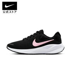 【15%OFFクーポン対象】ナイキ ウィメンズ レボリューション 7nike HO23 fb2208-004 レディース 靴 ローカット プレゼント アウトドア シューズ 黒 白 ピンク 母の日 ギフト fp15