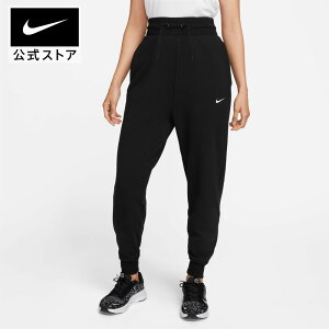 ナイキ Dri-FIT ワン ウィメンズ ハイウエスト 7/8 フレンチ テリー ジョガー NIKE ジム トレーニング ウェア ボトムス パンツ サステナビリティ Dri-FIT Womens HO23 レディース ジョギング 黒