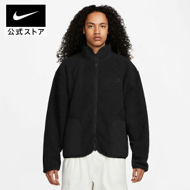 ナイキ クラブ+ シェルパ WNTR ジャケットnike HO23 fb8387-010 アウター コート 防寒 プレゼント アウトドア あったか ウェア 黒 fp15