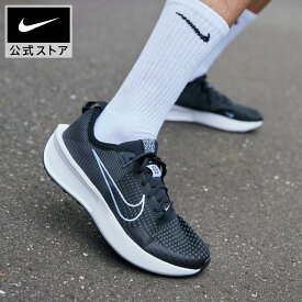 【40%OFFクーポン対象 11.4 0:00〜11.11 1:59】ナイキ INTERACT ラン NIKE シューズ ランニング サステナビリティ Mens HO23 スニーカーシューズ インタラクトラン fd2291-001 靴 アウトドア 通勤 白 黒 ランニングシューズ