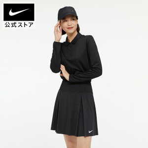 【クリアランス価格】ナイキ Dri-FIT ビクトリー ウィメンズ ロングスリーブ ゴルフポロ NIKE ゴルフ トップス サステナブル ロンT 通気性 dh2317-010 アウトドア 長袖 ウェア 黒 ギフト