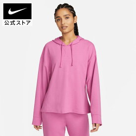 【クリアランス価格】ナイキ ヨガ Dri-FIT ウィメンズ フリース パーカー NIKE ジム トレーニング ウェア トップス サステナビリティ Dri-FIT Womens SP24 トレーナー 長袖 あったか フィットネス レディース ギフト