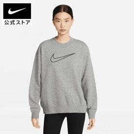 【40%OFFクーポン対象 11.12 10:00〜11.18 23:59】ナイキ Dri-FIT ゲット フィット ウィメンズ グラフィック クルーネック スウェットシャツ NIKE ジム トレーニング ウェア トップス Dri-FIT Womens SP24 トレーナー 長袖 パーカー 春物