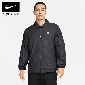 【20％OFFクーポン対象】ナイキ クラブ コーチ ジャケットnike ウェア トップス ジャケットS Nike SP24 メンズ ランニング ボトムス 春物 薄手 cpn20 黒 白