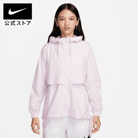 ナイキウェア レペル ウィメンズ ウーブン ジャケットnike SP24 レディース アウター 長袖 春物 白 ピンク 母の日 ギフト プレゼント