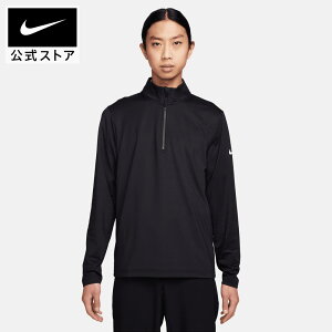 ナイキ DF ビクトリー ハーフジップ L/S トップ NIKE ゴルフ ウェア トップス サステナビリティ Dri-FIT Mens S SP24 メンズ トレーナー 長袖 黒 ブラック ギフト