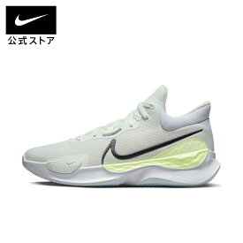【40%OFFクーポン対象 7.10 0:00〜7.11 1:59】ナイキ エレベート 3 メンズ バスケットボールシューズ NIKE シューズ バスケットボール Mens スニーカー 靴 バスケ バッシュ グリーン FA24