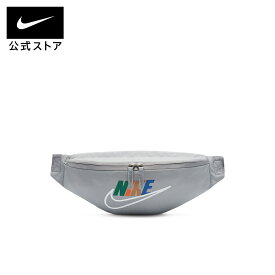 【2BUY15%OFFクーポン対象 8.12 13:00〜8.23 23:59】ナイキ ヘリテージ ハイブリッド コア ウエストパック NIKE ライフスタイル サステナビリティ Mens Sportswear 公式 ジム 旅行 鞄 ランニング ボディバッグ ショルダーバッグ グレー ギフト FA24