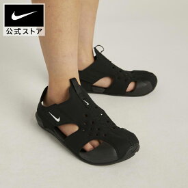 ナイキ サンレイ プロテクト 2 リトル サンダル NIKE シューズ スニーカー サンダル キッズ 子供 靴 アウトドア ぺたんこ 男の子 女の子 川遊び 【Black_c】 ライフスタイルシューズ