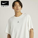 ジョーダン スポーツ メンズ Dri-FIT ショートスリーブ トップ NIKE バスケットボール ジョーダン ウェア トップス Tシャツ NBA サステナビリティ Dri-FIT Mens Jordan 速乾性 快適 ホワイト FA24