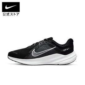 【50%OFFクーポン対象 7.18 0:00〜7.20 23:59】ナイキ クエスト 5 ウィメンズ ロード ランニングシューズ NIKE シューズ ランニング Womens 運動 スポーツ ウォーキング ジョギング ランナー 軽量 メッシュ シンプル フィットネス ヨガ 黒 FA24