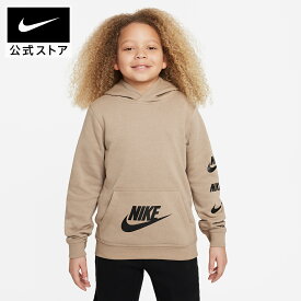 【40%OFF】ナイキ スポーツウェア スタンダード イシュー ジュニア プルオーバー フリース パーカー NIKE ウェア トップス キッズ パーカー Kids NEW 起毛加工 重ね着 軽量 コットン ポリエステル FA24