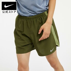 ナイキ チャレンジャー メンズ ランニングショートパンツ (インナー付き)nike HO23 cz9063-327 プレゼント ウェア 緑 父の日 ギフト mt30