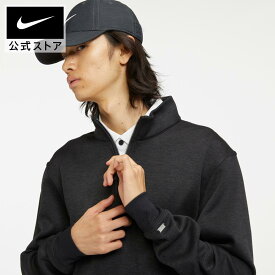 ナイキ Dri-FIT プレーヤー メンズ ハーフジップ ゴルフトップnike ゴルフウェア メンズ トップス Dri-FIT dh0987-010 アウトドア 長袖 黒 cpn50