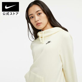 【40％OFFクーポン対象】ナイキウェア クラブ フリース ウィメンズ ファンネルネック パーカーnike HO23 dq5416-113 レディース あったか 長袖50 cpn40 黒