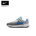 【2BUY20%OFFクーポン対象 7.7 12:00〜7.9 23:59】ナイキ レボリューション 6 NIKE シューズ キッズ サステナビリティ Kids スニーカー リトルキッズ ギフト グレー 靴 親子コーデ