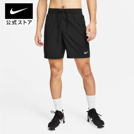 ナイキ Dri-FIT フォーム メンズ 18cm アンラインド バーサタイル ショートパンツnike SU24 ウェア 黒 夏 父の日 ギフト プレゼント mtm