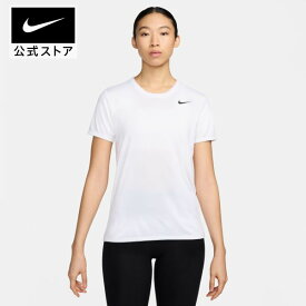 ナイキ Dri-FIT ウィメンズ Tシャツ NIKE ジム トレーニング ウェア トップス Tシャツ サステナビリティ Dri-FIT Womens レディース 半袖 SU24 白 スポーツインナー