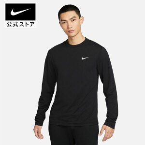 ナイキ DF UV HYVERSE L/S トップ NIKE ジム トレーニング ウェア トップス サステナビリティ Dri-FIT Mens fb8584-010 アウトドア 長袖 フィットネス 黒 白