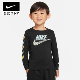 【50%OFF】Nike Futura ベビー Tシャツnike ウェア トップス Tシャツ キッズ fv4608-010 プレゼント 半袖 出産祝い 内祝い 黒 mt50