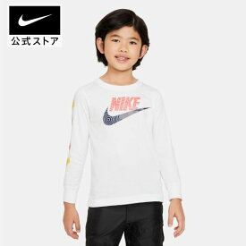 Nike Futura リトル Tシャツnike ウェア トップス Tシャツ キッズ skidst fv4621-100 半袖 リトルキッズ 白