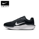 【30%OFFクーポン対象 11.12 10:00〜11.18 23:59】ナイキ ウィンフロー 11 ウィメンズ ロード ランニングシューズ NIKE シューズ ランニング Womens 黒 白 SU24 レディース 靴 ギフト