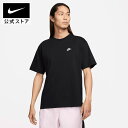 【クリアランス価格】ナイキ NSW クラブ マックス S/S Tシャツ NIKE ライフスタイル ウェア トップス Tシャツ Mens Sportswear 黒 SU24 半袖 シンプル おしゃれ 親子コーデ ワンポイントロゴT