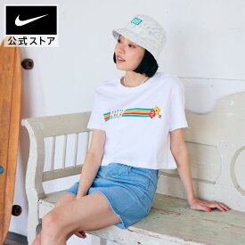 【新着アイテム】ナイキ ウィメンズ NSW CRP NCPS S/S Tシャツnike ウェア 白 SU24 夏 半袖 レディース 父の日 ギフト プレゼント mtm