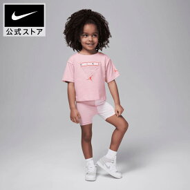 ジョーダン ミニ ミー ベビー フライト バイクショートパンツ セットアップnike SU24 夏 女の子