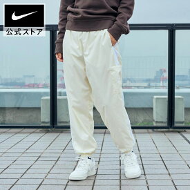 【クリアランス価格】ナイキ スポーツウェア ウィメンズ ウーブン パンツ NIKE ライフスタイル ウェア ボトムス パンツ サステナビリティ Womens Sportswear HO23 cj7347-113 レディース アウトドア ホワイト 白