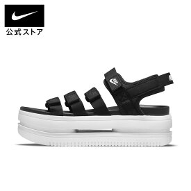 【50%OFFクーポン対象 11.19 0:00〜11.27 1:59】ナイキ アイコン クラシック ウィメンズサンダル NIKE シューズ ライフスタイル サンダル Sportswear レディース 厚底 スポーツ SU23 黒 dh0223-001 アウトドア 川遊び ビーサン 海 カジュアル