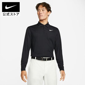 【期間限定価格 1.20 0:00〜1.23 12:59】ナイキ Dri-FIT ビクトリー メンズ ロングスリーブ ゴルフポロ NIKE ゴルフウェア メンズ トップス Dri-FIT teamsports ロングスリーブ ロンT dn2345-010 アウトドア 長袖 黒 白 ギフト