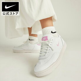 ナイキ ウィメンズ コート ヴィンテージ NIKE レディース 女性用 スニーカー 靴 紐 ローカット 通気性 普段使い 通勤 通学 耐久性 白 ホワイト 22cm-29cm CJ1676-104 HO25