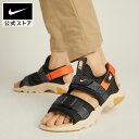 【60%OFFクーポン対象 8.9 0:00〜8.11 1:59】ナイキ キャニオン メンズサンダル NIKE シューズ ライフスタイル Sportswear サンダル 黒 靴 dm6439-045 アウトドア 白 オレンジ ぺたんこ 夏 ギフト 川遊び
