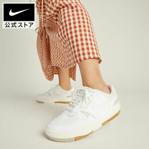 ナイキ ガンマ フォース ウィメンズシューズ NIKE レディース スニーカー 靴 バスケ 耐久性 定番 万能性 快適 履き心地 通勤 通学 シンプル レザー dx9176-103 FA25